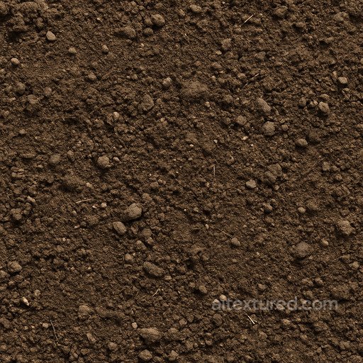 Photorealistic Soil Seamless Texture seamless Basic-materials PBR texture