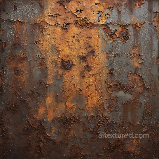 Rust Texture of Rusted Metal with Cracked and Peeling Paint Rust texture preview