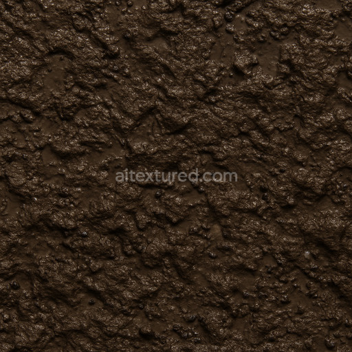 Synthetic Wet Soil Texture Seamless 1024X1024