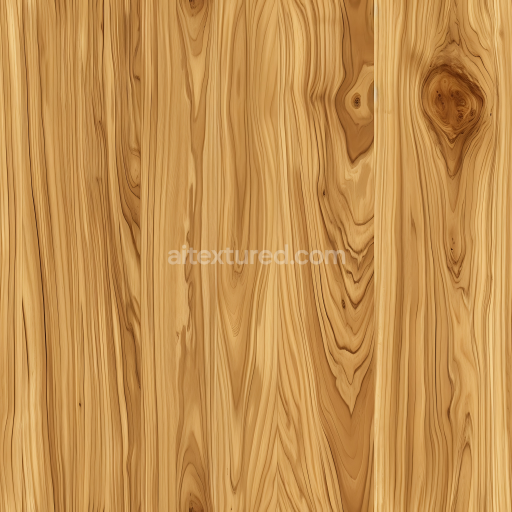 Seamless 3D PBR Texture of Pine Wood Planks with Distinct Natural Grain Patterns