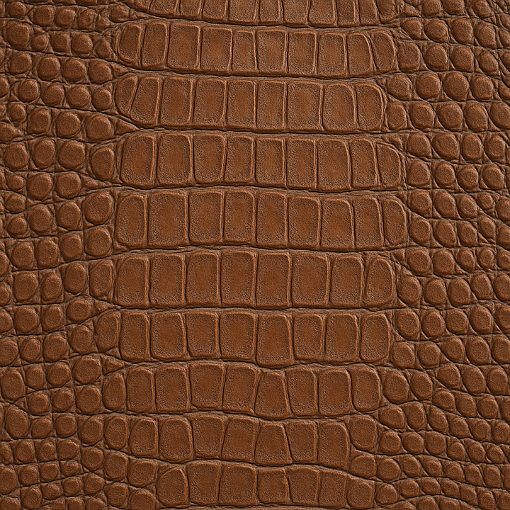 Crocodile Embossed Leather seamless PBR texture preview