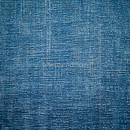 Seamless 3D PBR Cracked Denim Blue Fabric Texture with Fine Distressed Weave