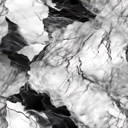 seamless Seamless 3D Black and White Marble PBR Texture with Bold Veins and Polished Finish texture 8k free download PBR