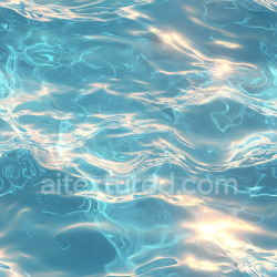 seamless Seamless 3D Water PBR Texture of Transparent Shallow Water with Subtle Waves and Light Reflections texture 8k free download PBR
