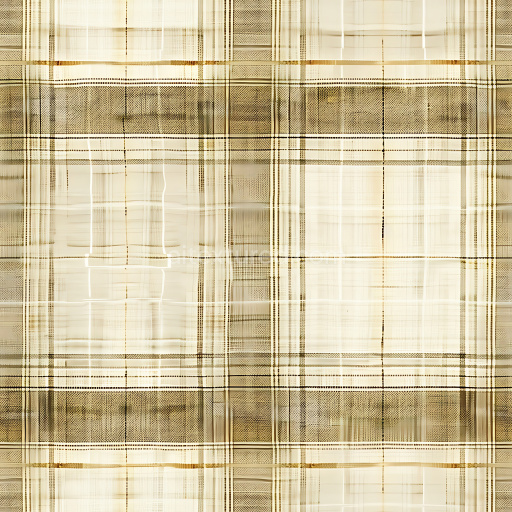 Seamless 3D PBR Plaid Patterned Metal Texture with Grid Panels and Light Tarnish