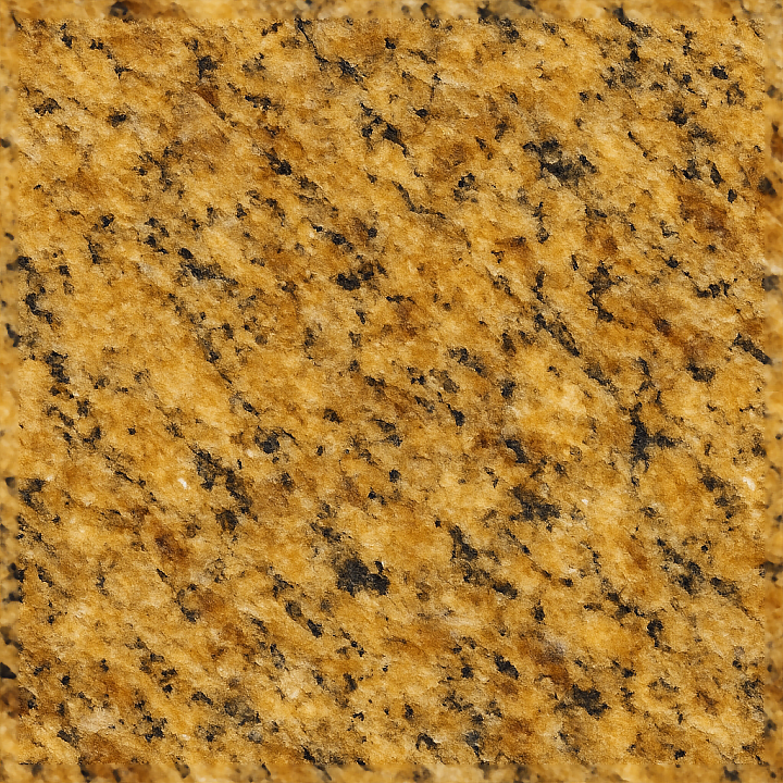 Golden Granite Showing Granite Tonal Variation And Granite Spa… seamless PBR texture preview