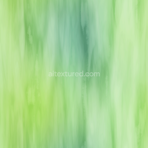 Seamless 3D PBR Watercolor Texture with Smooth Green and Blue Gradient Flow