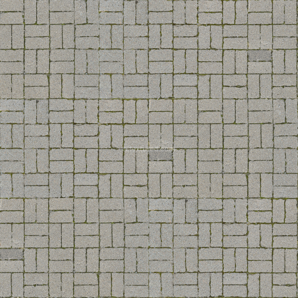 Seamless paving stones texture for 3D applications