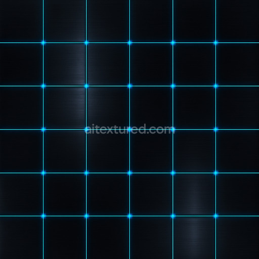 Polished Techno Grid Texture Seamless 1024X1024