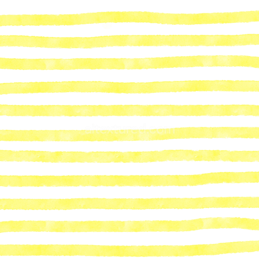 Seamless 3D PBR Yellow Watercolor Stripes Texture with Soft Fabric Look