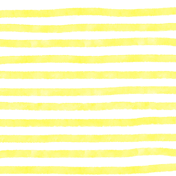 Yellow Watercolor Stripes with Soft Fabric Look seamless PBR texture preview