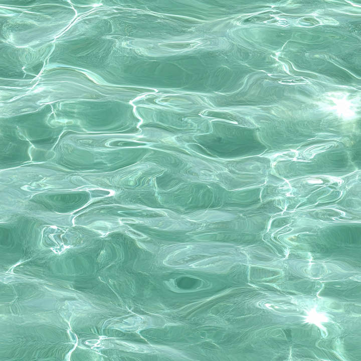 Crystal Clear, Realistic Pool Water Surface seamless PBR texture preview