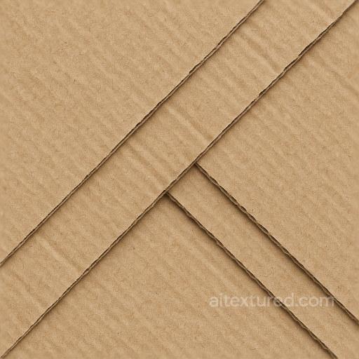 Of Cardboard Overlapping Layers With Fiber Strands And Grain Detail seamless Cardboard PBR texture