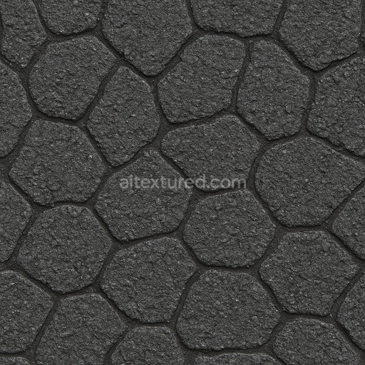 Decorative Fresh Asphalt Texture Seamless 1024X1024