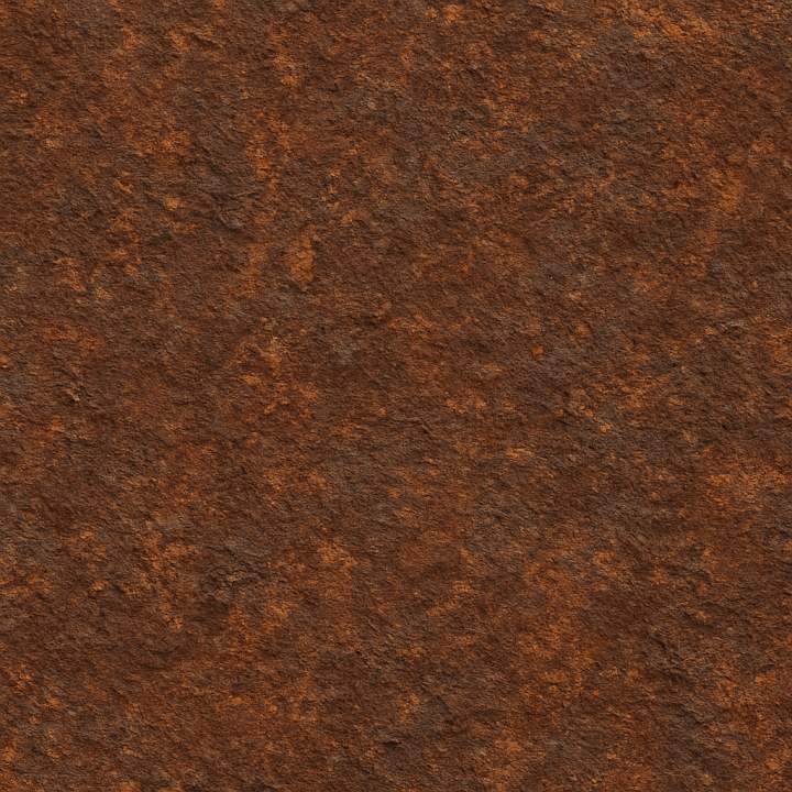 Rough Rust seamless PBR texture preview