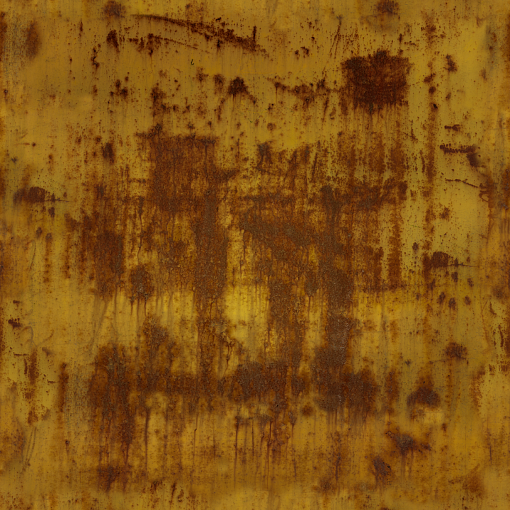 Metal Rusted Rusty seamless PBR texture preview
