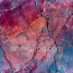 seamless Seamless 3D PBR Gemstone Cracked & Holes Texture with Multicolor Fractures texture 8k free download PBR