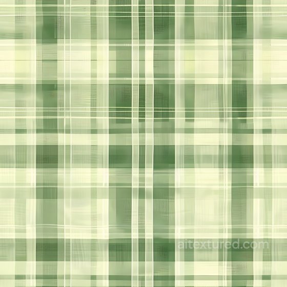 Soft Green and Beige Plaid Fabric Pattern Seamless Texture Plaid texture preview