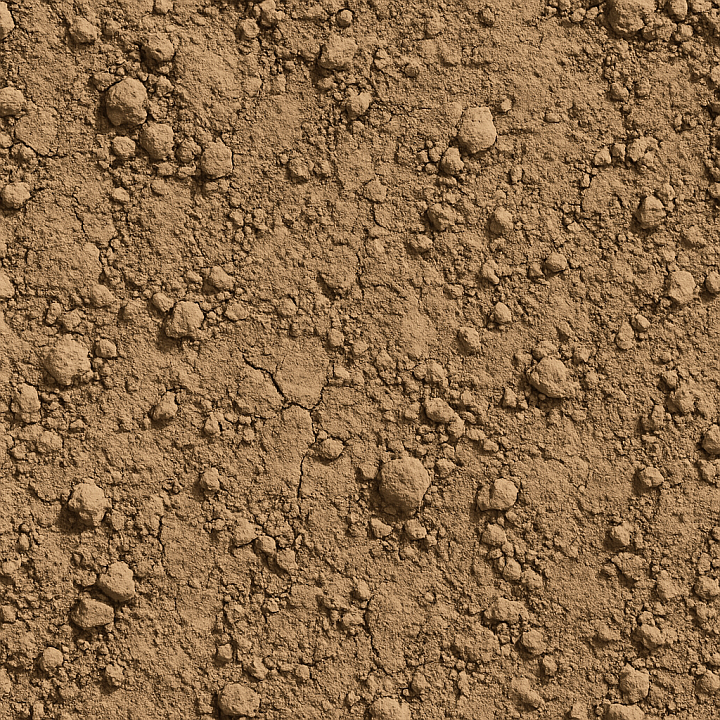 Coarse Clay Soil seamless PBR texture preview