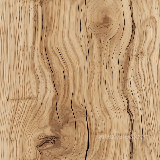 Light Pine Wood Planks PBR Texture with Natural Grain and Knots Wood texture preview