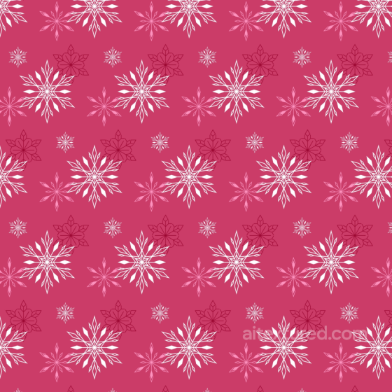 Christmas Pink Fabric Texture with White Snowflake Pattern Christmas Pink texture preview