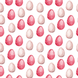 seamless Seamless 3D PBR Texture of Watercolor Pink and Beige Easter Eggs Pattern texture 8k free download PBR