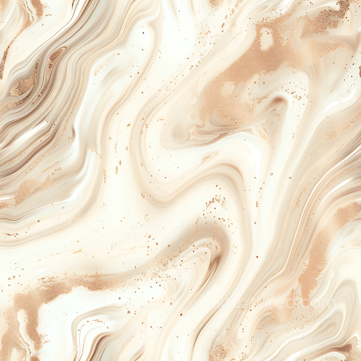 Marble PBR Texture Featuring Creamy Beige Base and Rose Gold Swirls seamless Marble PBR texture