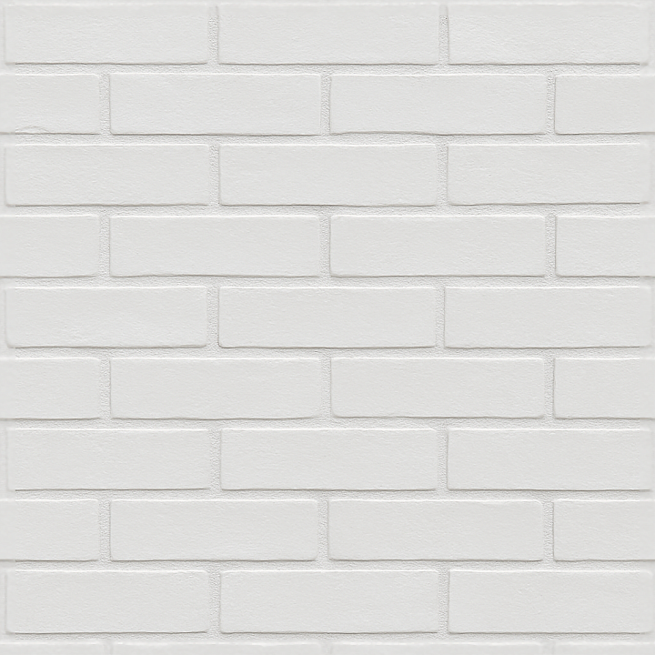 Painted Brick Smooth Facade Finish seamless PBR texture preview