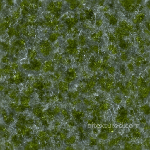 Icy Moss Covered Ice Layer With Icy Tendrils And Ice Algae seamless Ice PBR texture