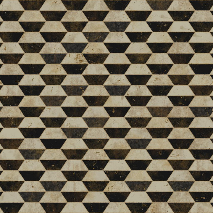 Vintage Mediterranean Home Decor Tile seamless PBR texture preview