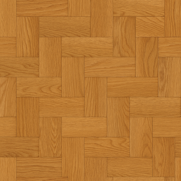 Oak Parquet Wood seamless PBR texture preview