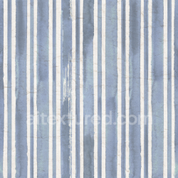 seamless Seamless 3D PBR Texture of Watercolor Blue and White Stripes Fabric texture 8k free download PBR