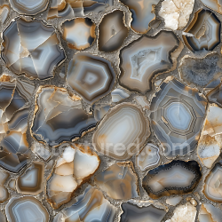 seamless Seamless 3D Polished Agate Stone PBR Texture with Natural Banding and Inclusions texture 8k free download PBR