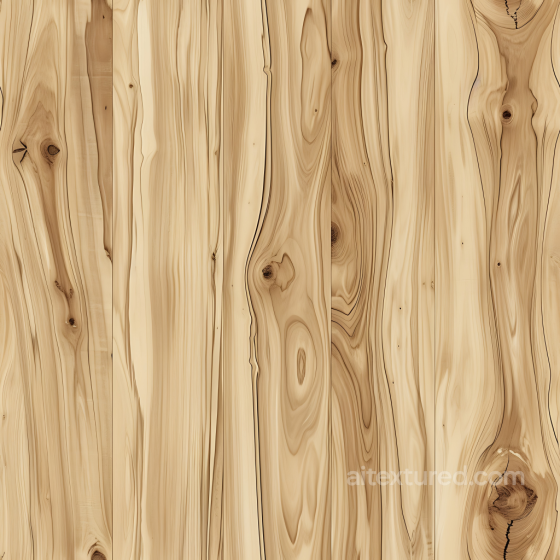 Light Knotty Pine Wood Planks PBR Texture with Natural Knots and Grain Wood texture preview