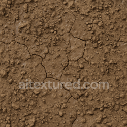 seamless Seamless 3d texture pbr 8k wet earth ground surface with mud cracks and soil pellets texture 8k free download PBR