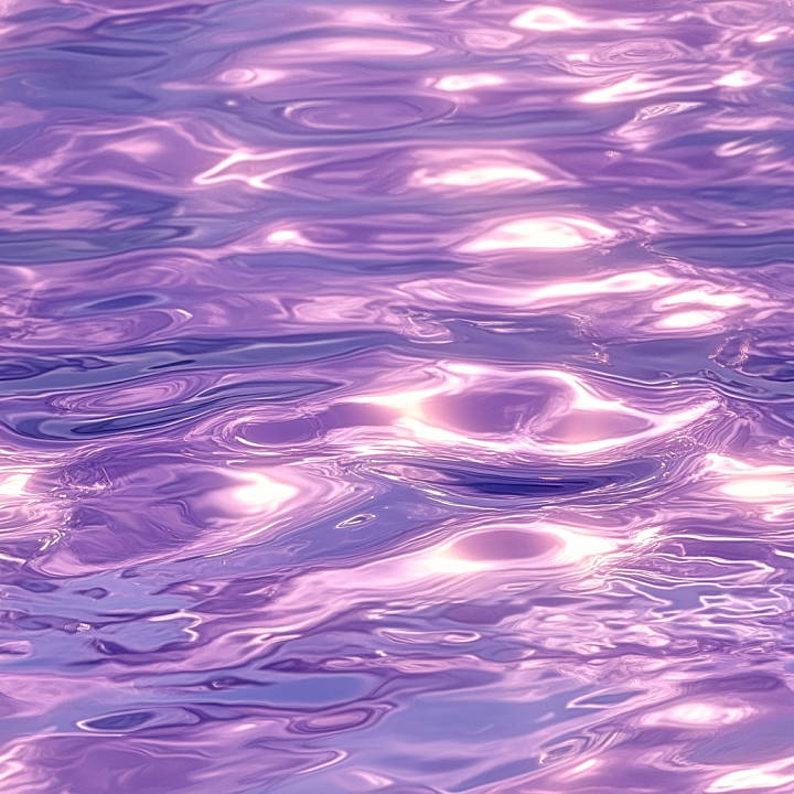 Water of Stylized Purple Reflective Water Surface seamless PBR texture preview