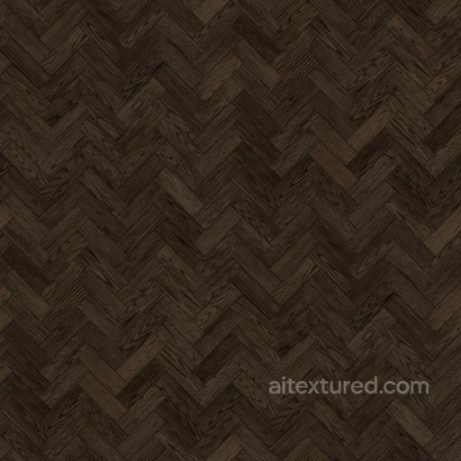 Herringbone Ebony Dark Ash Wood Tiles | Free PBR seamless Wood PBR texture