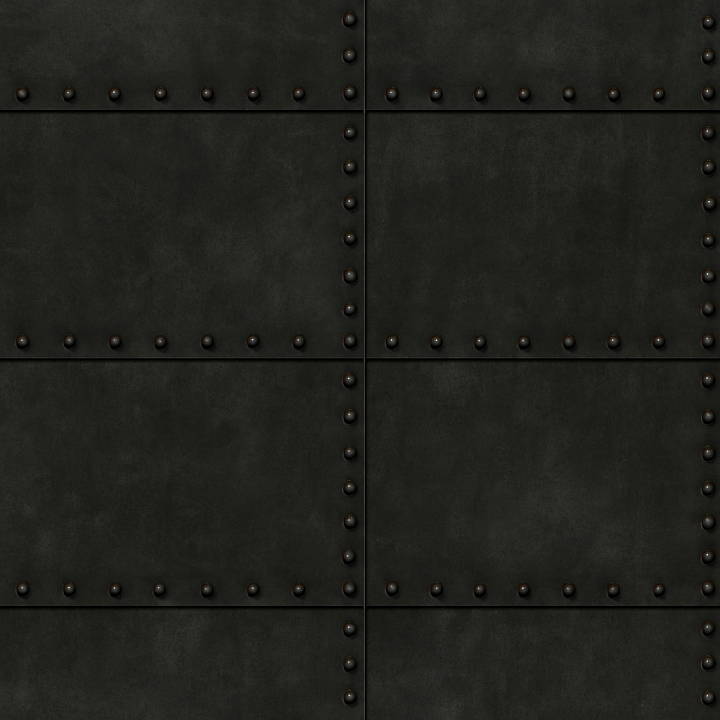 Dark Airstream seamless PBR texture preview