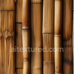 seamless Seamless 3D PBR Texture of Natural Bamboo Culms with Vertical Fiber Grain texture 8k free download PBR