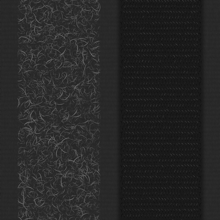 Velcro-like Hook and Loop Tape seamless PBR texture preview