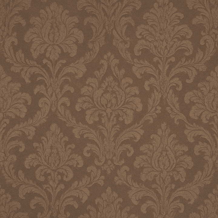 Wallpaper With Baroque Damask Velvet Subtle Gradient seamless PBR texture preview