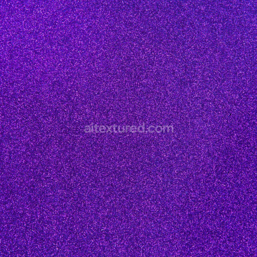 Seamless 3D PBR Texture of Vibrant Purple Glitter Sparkle
