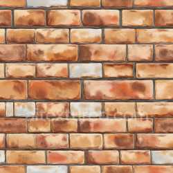 seamless Seamless 3D PBR Vintage Cracked Brick Wall Texture with Varied Color Tones texture 8k free download PBR
