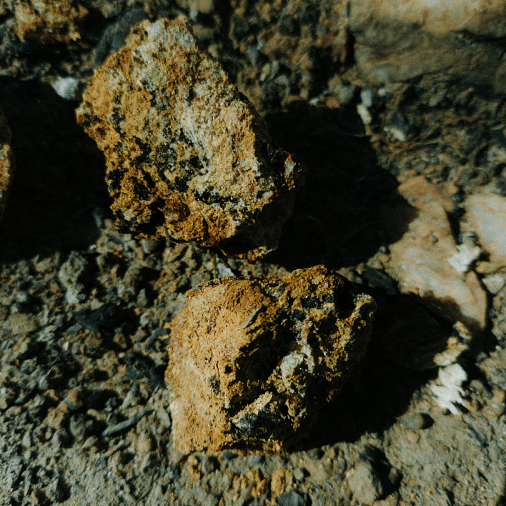 Natural Rocky Stone with Rough Surface seamless PBR texture preview