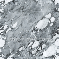 seamless Seamless 3D Grigio Carnico Grey Marble PBR Texture with Bold Veins texture 8k free download PBR