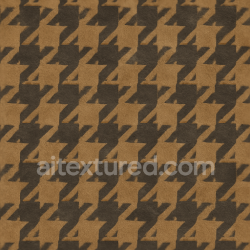 seamless Seamless 3d texture pbr 8k wallpaper with retro houndstooth and faux leather suede finish texture 8k free download PBR
