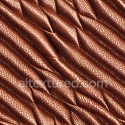 seamless Seamless 3D embossed copper leather PBR texture with metallic sheen and intricate scale-like grain texture 8k free download PBR