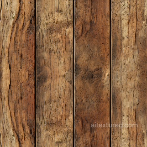 Rustic Reclaimed Wood Planks Seamless Texture with Natural Knots and Grain Wood texture preview