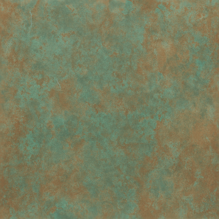Shiny Metal Copper Patina Surface With Metal Oxidation And Met… seamless PBR texture preview