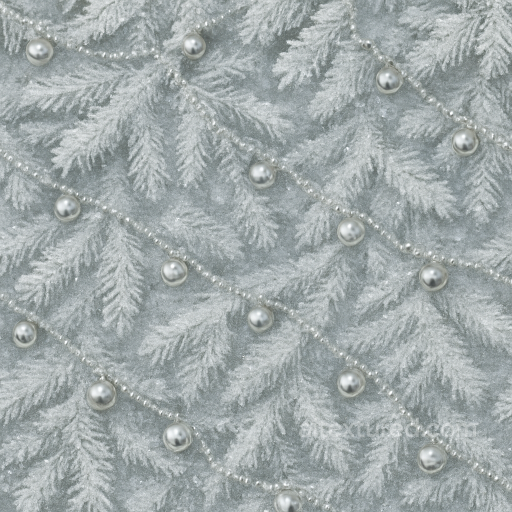 Snowy Branches Winter Frost Holiday Nature seamless Merry christmas PBR texture